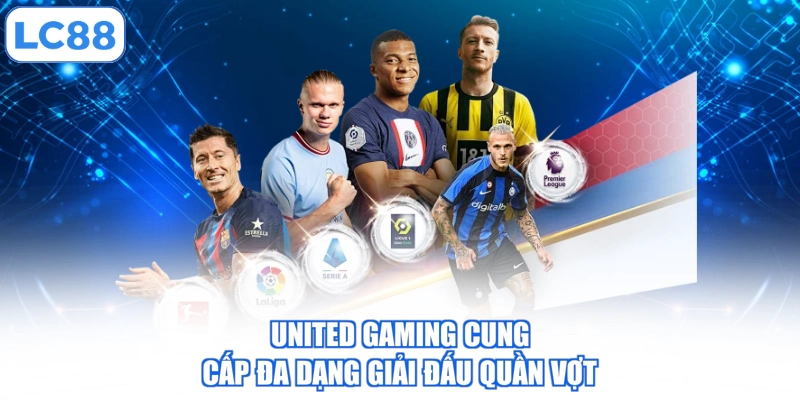 united-gaming-cung-cap-da-dang-giai-dau-quan-vot